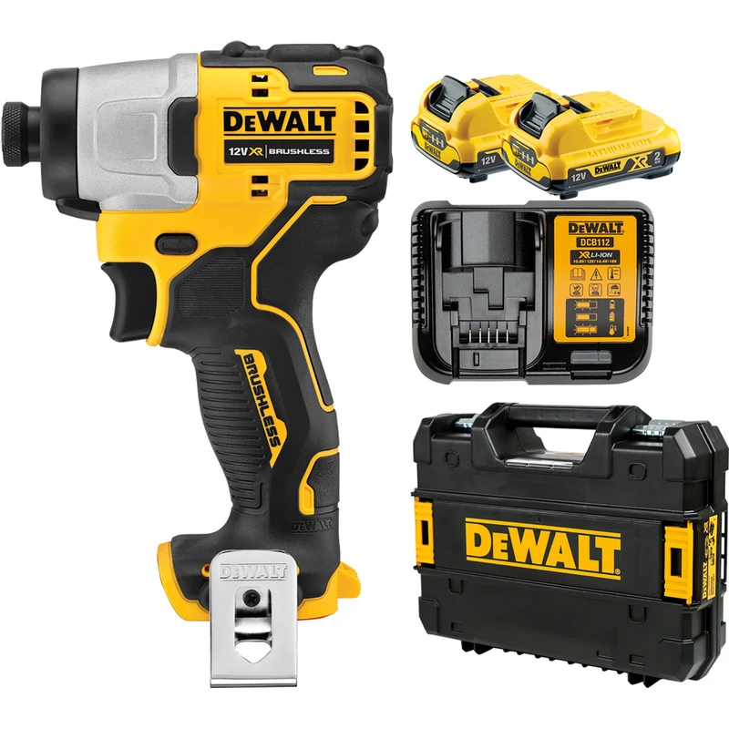 DeWalt DCF801D2-QW Slagschroevendraaier 12V Li-ion 3 DeWalt DCF801D2-QW Slagschroevendraaier 12V Li-ion