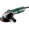 Metabo W 750-125 Haakse Slijpmachine 125mm -Efficiënte Gereedschapsopslag 11369