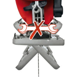 Einhell TH-JS 85 Decoupeerzaag 21 Einhell TH-JS 85 Decoupeerzaag -Efficiënte Gereedschapsopslag 11696 04