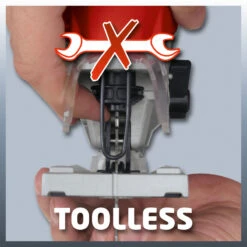 Einhell TH-JS 85 Decoupeerzaag 27 Einhell TH-JS 85 Decoupeerzaag -Efficiënte Gereedschapsopslag 11696 10