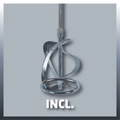 Einhell TC-MX 1200 E Mixer 1.200W - Ø100mm -Efficiënte Gereedschapsopslag 11714 09