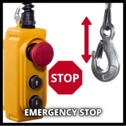 Einhell Elektrische Takel 500/999kg -Efficiënte Gereedschapsopslag 11749 02