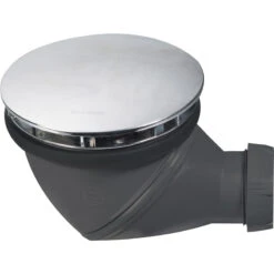 Wirquin Douchesifon D90 Met Dome Verchroomd Uitgang D40