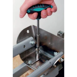 Wolfcraft T-handschroevendraaier Met Bitopname 152mm -Efficiënte Gereedschapsopslag 13949 02