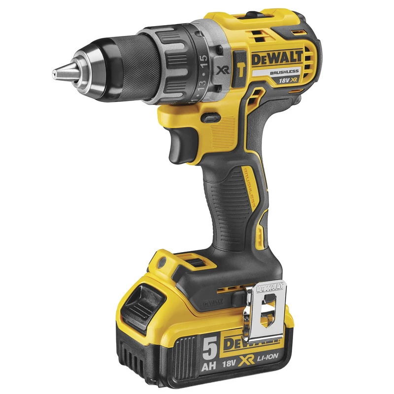 DeWALT DCD791P2-QW Accu Schroefboormachine 18V Li-ion 4 DeWALT DCD791P2-QW Accu Schroefboormachine 18V Li-ion - Afbeelding 2