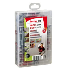 Fischer Profibox Duopower Kort/lang En Schroeven 150-delig -Efficiënte Gereedschapsopslag 16452 01