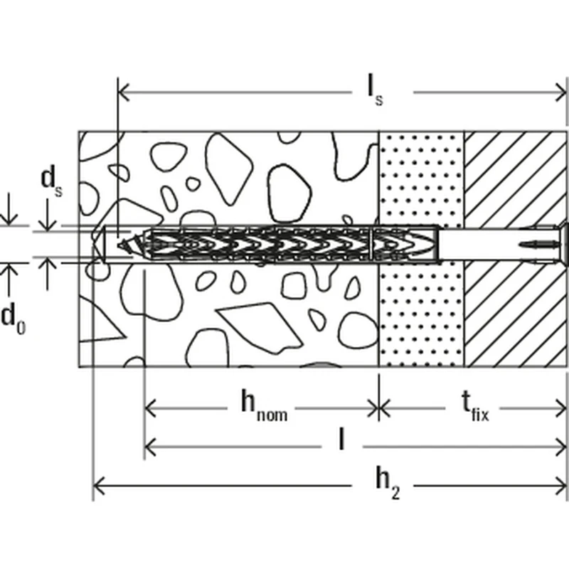 Fischer Constructie Plug SXRL TX 8x80mm* 5 Fischer Constructie Plug SXRL TX 8x80mm* - Afbeelding 3