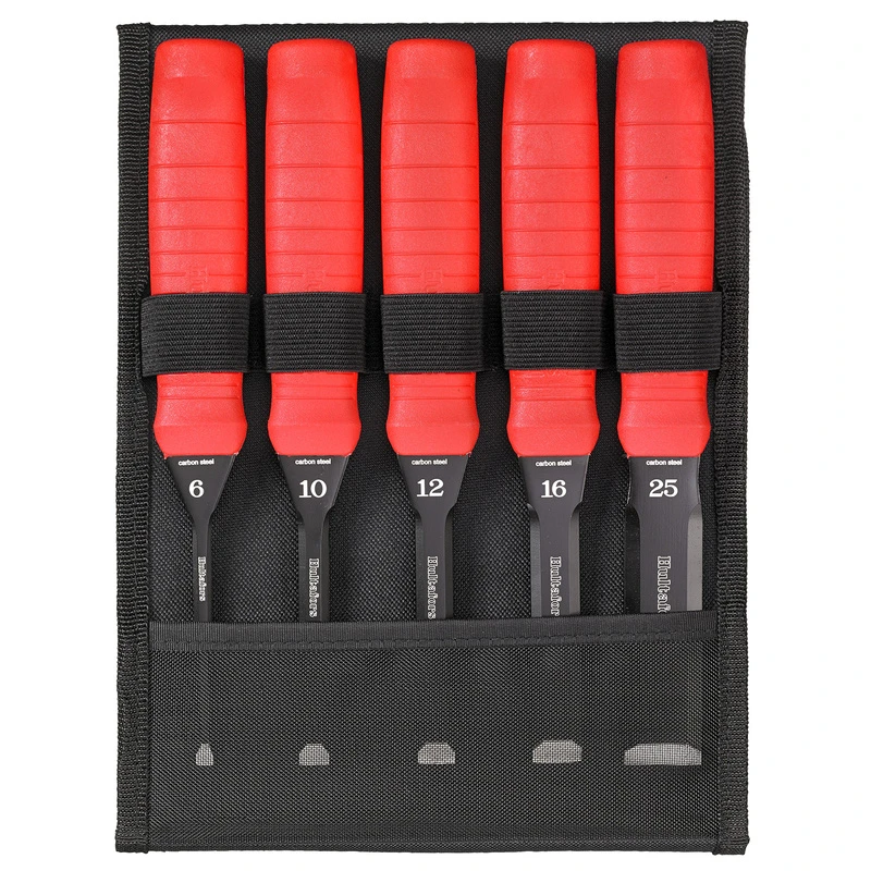 Hultafors Beitelset EDC In Etui 5-delig 5 Hultafors Beitelset EDC In Etui 5-delig - Afbeelding 3