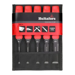 Hultafors Beitelset EDC In Etui 5-delig 9 Hultafors Beitelset EDC In Etui 5-delig -Efficiënte Gereedschapsopslag 16758 03