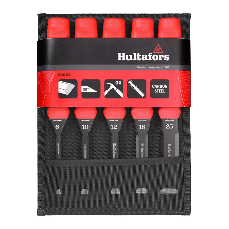 Hultafors Beitelset EDC In Etui 5-delig 6 Hultafors Beitelset EDC In Etui 5-delig - Afbeelding 4
