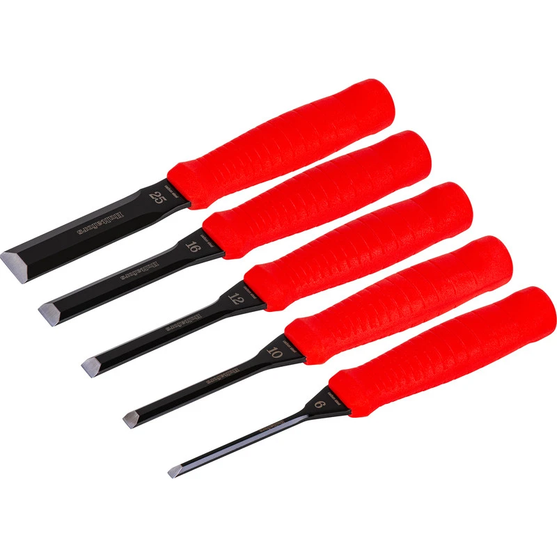 Hultafors Beitelset EDC In Etui 5-delig 3 Hultafors Beitelset EDC In Etui 5-delig