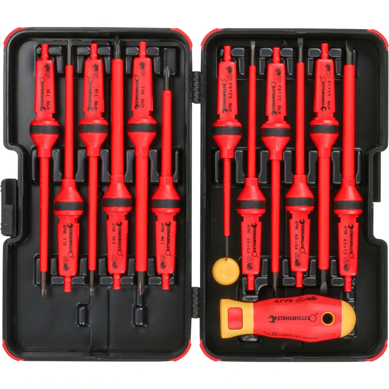Stahlwille VDE Verwisselbare Schroevendraaierset 14-delig 4 Stahlwille VDE Verwisselbare Schroevendraaierset 14-delig - Afbeelding 2