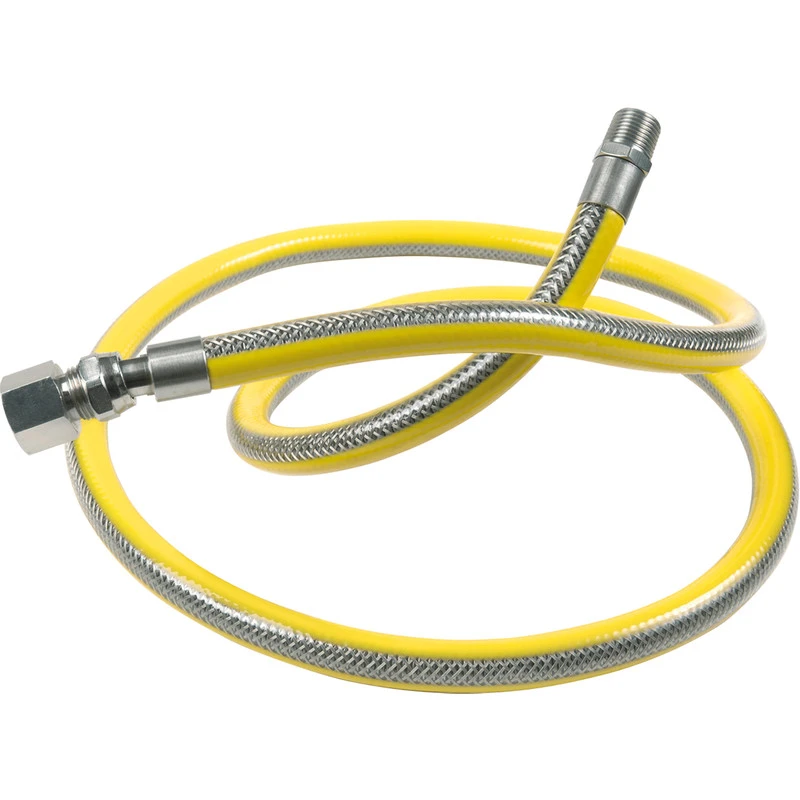 Gasslang Voor Vaste Huishoudelijke Toestellen 1/2"Mx1/2"F - 75cm 3 Gasslang Voor Vaste Huishoudelijke Toestellen 1/2"Mx1/2"F - 75cm