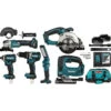 Makita DLX6082T Combopack 18V Li-ion 1 Makita DLX6082T Combopack 18V Li-ion -Efficiënte Gereedschapsopslag 18517