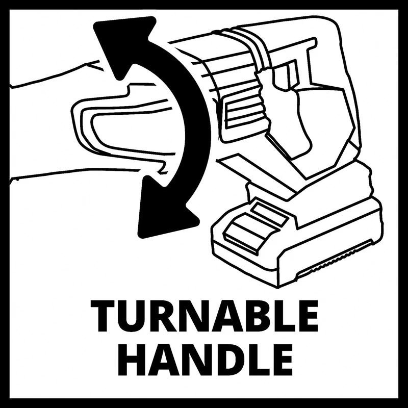Einhell TE-AP 18/28 BL Li Accu Reciprozaagmachine (body) 18V Li-ion 9 Einhell TE-AP 18/28 BL Li Accu Reciprozaagmachine (body) 18V Li-ion - Afbeelding 7