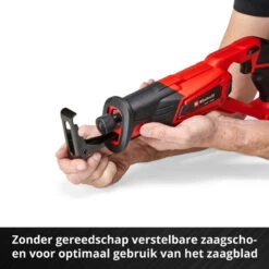 Einhell TE-AP 18 Li Accu Reciprozaag Machine (body) 18V Li-ion -Efficiënte Gereedschapsopslag 20902 02