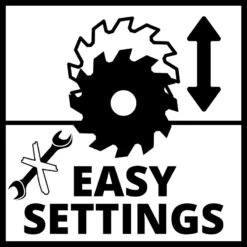 Einhell TC-CS 89 Kit Handcirkelzaag 89mm -Efficiënte Gereedschapsopslag 21268 08