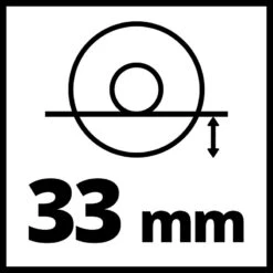 Einhell TC-AG 125/850 Haakse Slijper 125mm -Efficiënte Gereedschapsopslag 21270 04