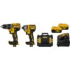 DeWalt XR DCK268P2T-QW Combopack 18V Li-ion -Efficiënte Gereedschapsopslag 21372