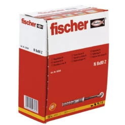 Fischer N S Slagpluggen 8x80/40mm -Efficiënte Gereedschapsopslag 32452 01