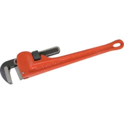 Silverline Verstelbare Pijptang Recht 450mm