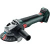 Metabo W 18 LT BL 11-125 Accu Haakse Slijpmachine (body) 18V -Efficiënte Gereedschapsopslag 35188