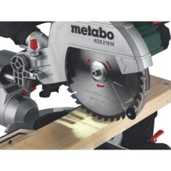 Metabo KGS 216 M Afkort- En Verstekzaag 1.500W -Efficiënte Gereedschapsopslag 35425 07