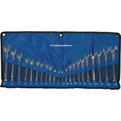 Silverline Steekringsleutelset Metrisch & Inch 22-delig