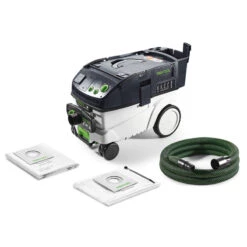Festool CLEANTEC CTL 26 E AC HD 230V Mobiele Nat-/droogzuiger 26L -Efficiënte Gereedschapsopslag 36229 03
