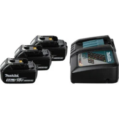 Makita DLX2418TJ Accu Combopack 18V Li-ion -Efficiënte Gereedschapsopslag 38546 04