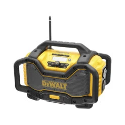 DeWALT DCR027-QW DAB+/FM Bouwradio 230V/10.8V/14.4V/18V Li-ion -Efficiënte Gereedschapsopslag 39396 02