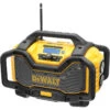 DeWALT DCR027-QW DAB+/FM Bouwradio 230V/10.8V/14.4V/18V Li-ion -Efficiënte Gereedschapsopslag 39396
