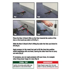 Roughneck Deur En Wandplatenlift -Efficiënte Gereedschapsopslag 40634 06