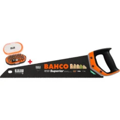 Bahco Superior 2600 Handzaag Met GRATIS Bitset T.w.v 14,95 475mm
