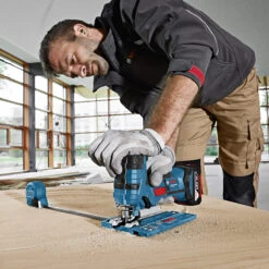 Bosch GST 18 V-LI S Accu Decoupeerzaag Machine (body) 18V Li-ion -Efficiënte Gereedschapsopslag 46579 03