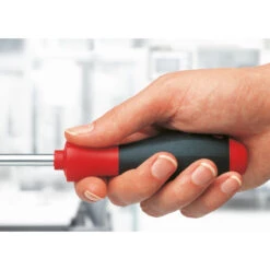 Wiha Schroevendraaier Set SoftFinish 6-delig -Efficiënte Gereedschapsopslag 47547 02