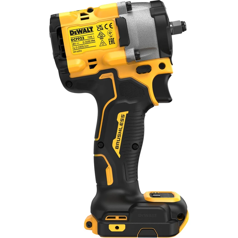 Dewalt DCF923N-XJ Compacte Slagmoeraanzetter (body) 18V Li-ion 5 Dewalt DCF923N-XJ Compacte Slagmoeraanzetter (body) 18V Li-ion - Afbeelding 3