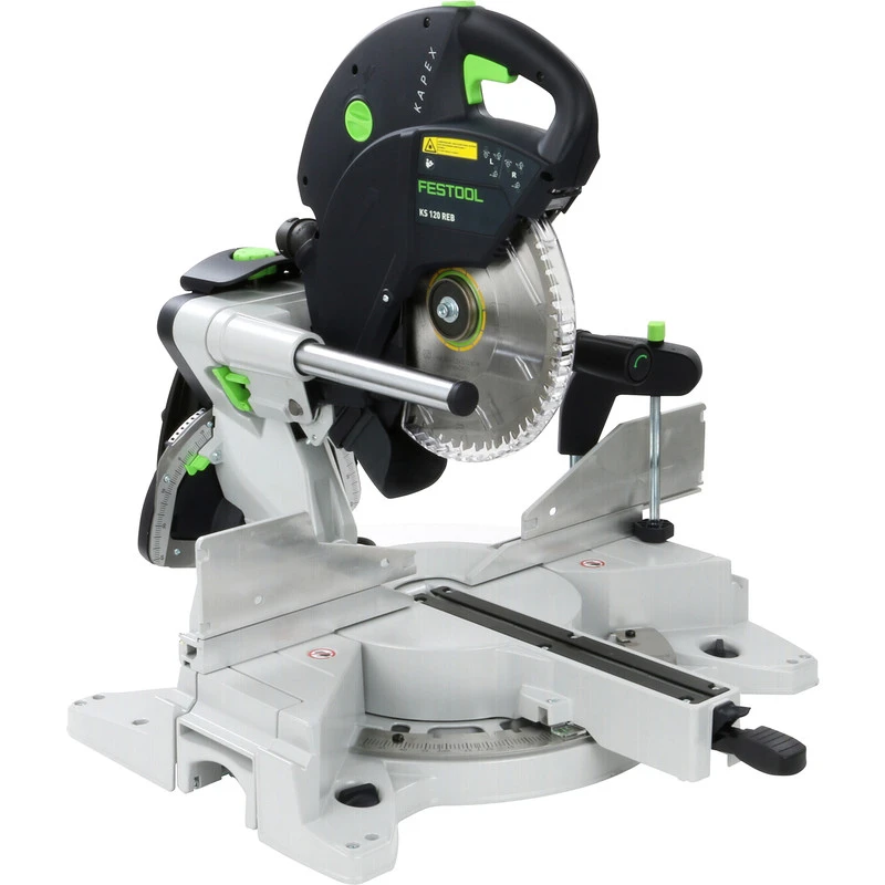 Festool KS 120 REB Kapex Radiaal Afkort- & Verstekzaagmachine 260mm 3 Festool KS 120 REB Kapex Radiaal Afkort- & Verstekzaagmachine 260mm