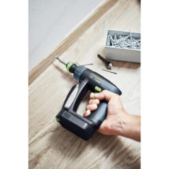 Festool CXS LI 2,6 Set Accu Schroefboormachine 10.8V 2,6Ah Li-ion -Efficiënte Gereedschapsopslag 55070 06