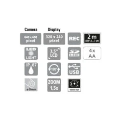 Laserliner VideoScope Home Inspectiecamera 5 Laserliner VideoScope Home Inspectiecamera -Efficiënte Gereedschapsopslag 55965 01
