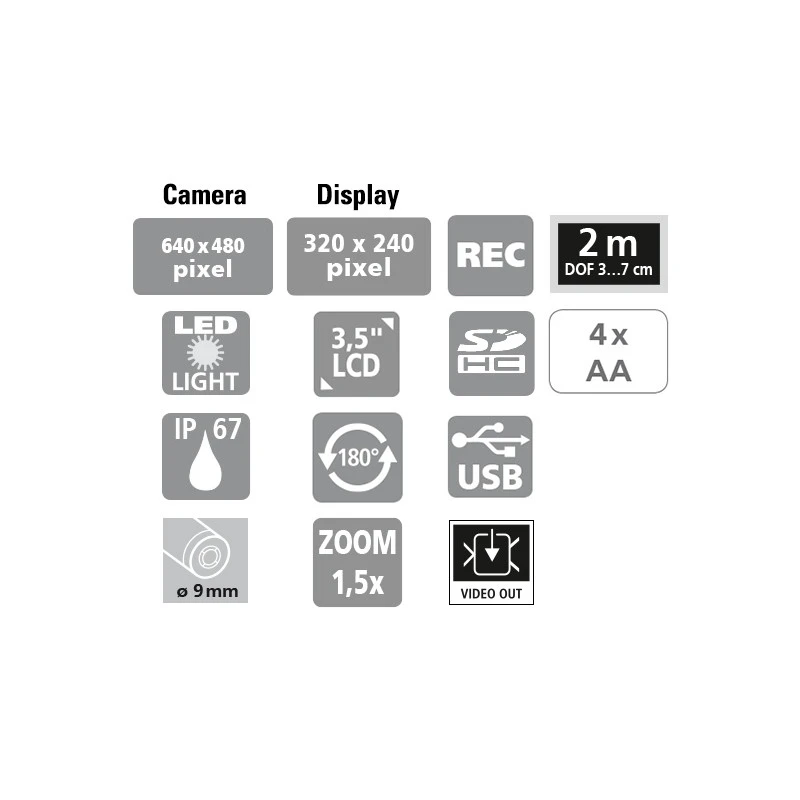 Laserliner VideoScope Home Inspectiecamera 4 Laserliner VideoScope Home Inspectiecamera - Afbeelding 2