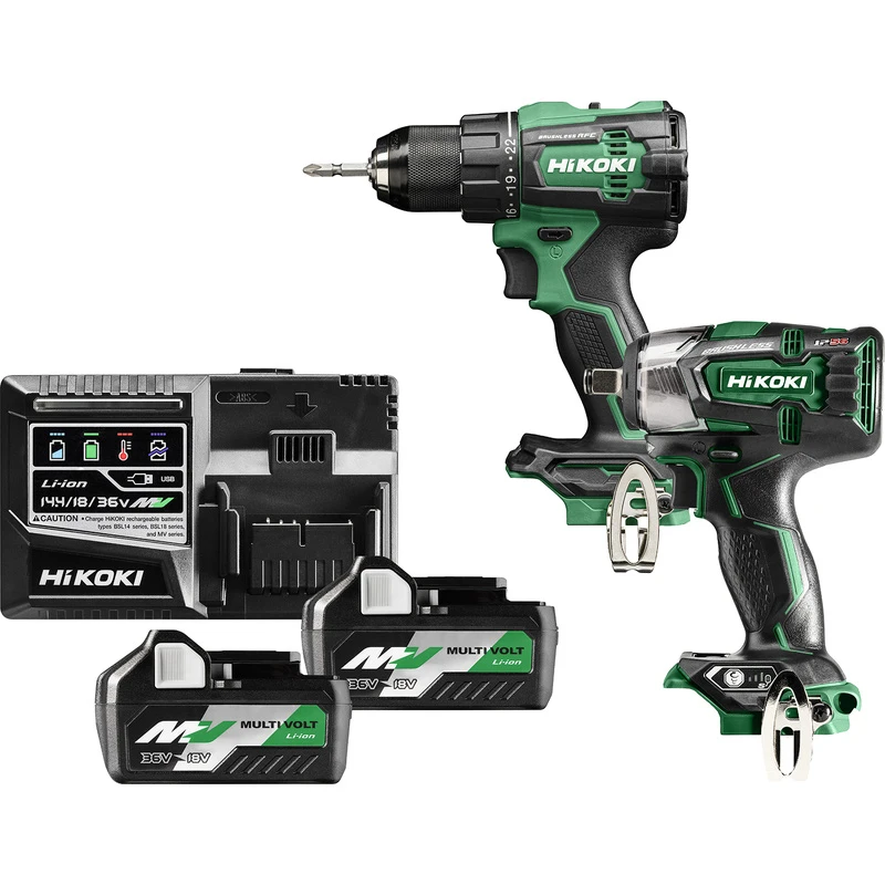 HiKOKI KC18DE WDZ Combopack 36V 2,5Ah/18V 5,0Ah 3 HiKOKI KC18DE WDZ Combopack 36V 2,5Ah/18V 5,0Ah