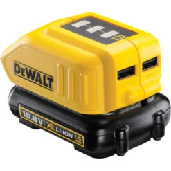 DeWALT DCB090-XJ USB Adapter 10,8V - 14,4V - 18V Li-Ion -Efficiënte Gereedschapsopslag 56551 04