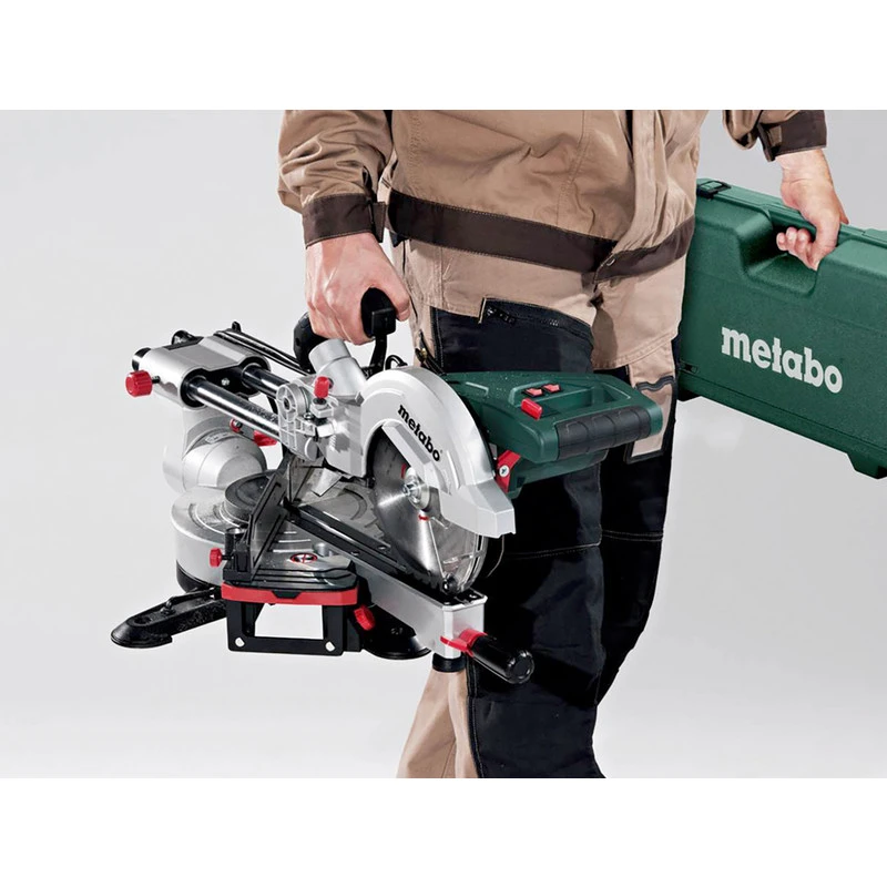 Metabo KGS 216 M Radiaal Afkort- & Verstekzaagmachine 216mm 4 Metabo KGS 216 M Radiaal Afkort- & Verstekzaagmachine 216mm - Afbeelding 2
