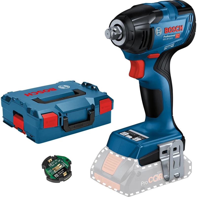 Bosch GDS 18V210C Accu Slagmoeraanzetter (body) 18V Li-ion 3 Bosch GDS 18V210C Accu Slagmoeraanzetter (body) 18V Li-ion