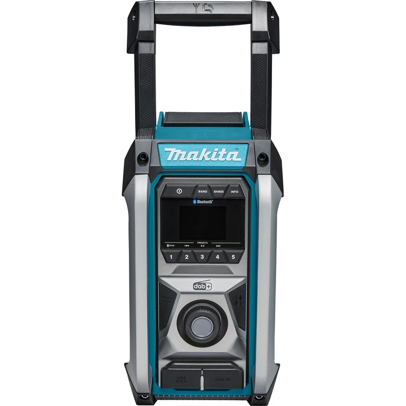 Makita MR007GZ FM DAB/DAB+ Bluetooth Bouwradio 10,8-230V 4 Makita MR007GZ FM DAB/DAB+ Bluetooth Bouwradio 10,8-230V - Afbeelding 2