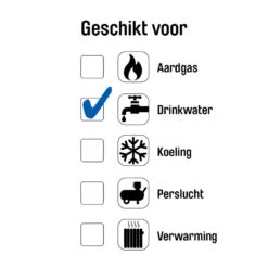 Tyleenslang Op Rol 25mmx10m -Efficiënte Gereedschapsopslag 69764 25