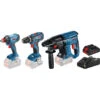 Bosch 3 Toolkit Accu Combopack 18V Li-ion 1 Bosch 3 Toolkit Accu Combopack 18V Li-ion -Efficiënte Gereedschapsopslag 70221