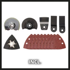 Einhell TE-MG 18 Li Accu Multitool (body) 18V Li-ion -Efficiënte Gereedschapsopslag 70300 02