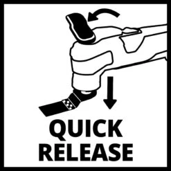 Einhell TE-MG 18 Li Accu Multitool (body) 18V Li-ion -Efficiënte Gereedschapsopslag 70300 10